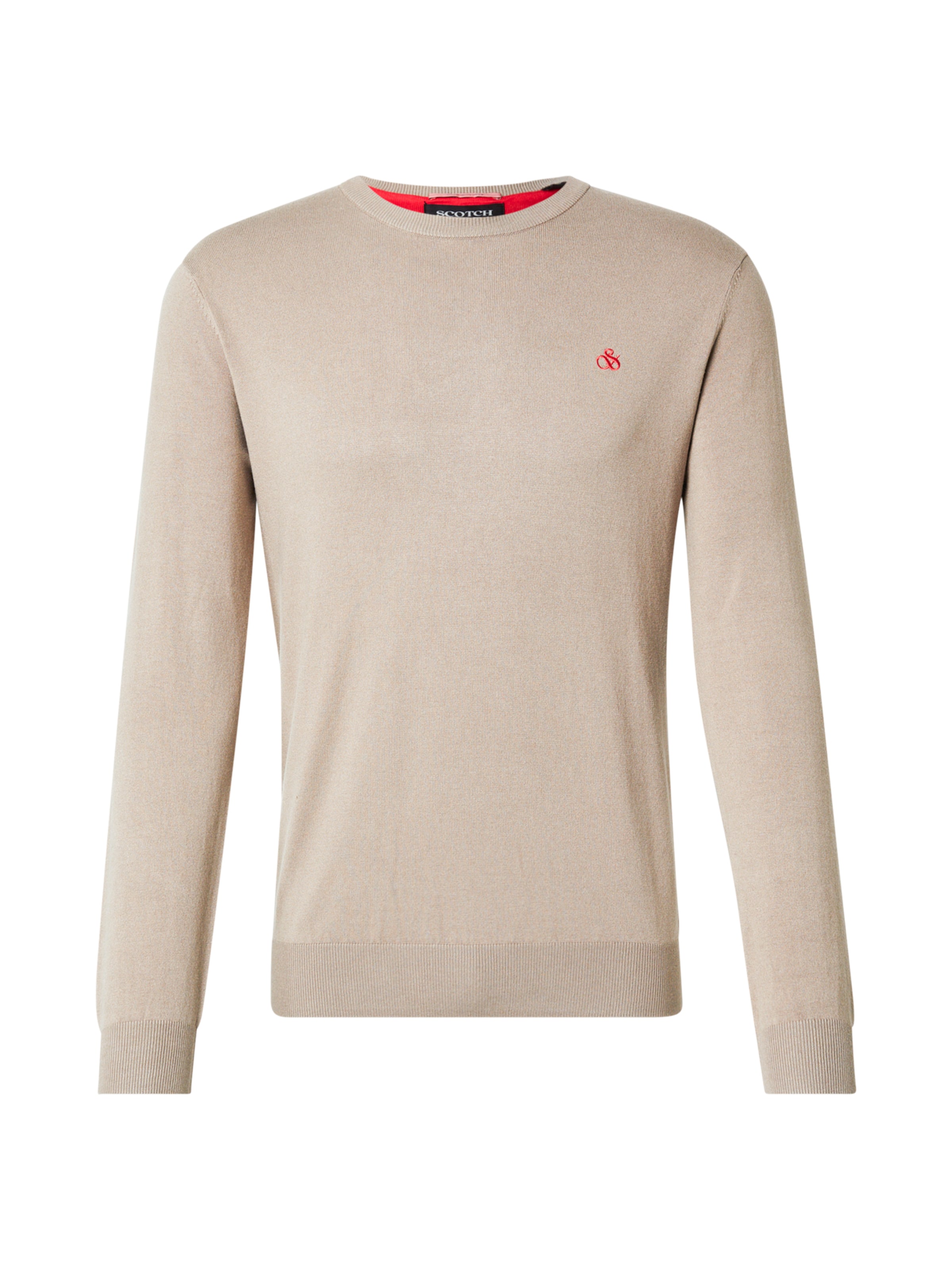 SCOTCH & SODA Pullover 'Essential' in Braun: Vorderseite
