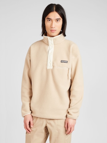 COLUMBIA Sportpullover 'Helvetia' in Beige: predná strana