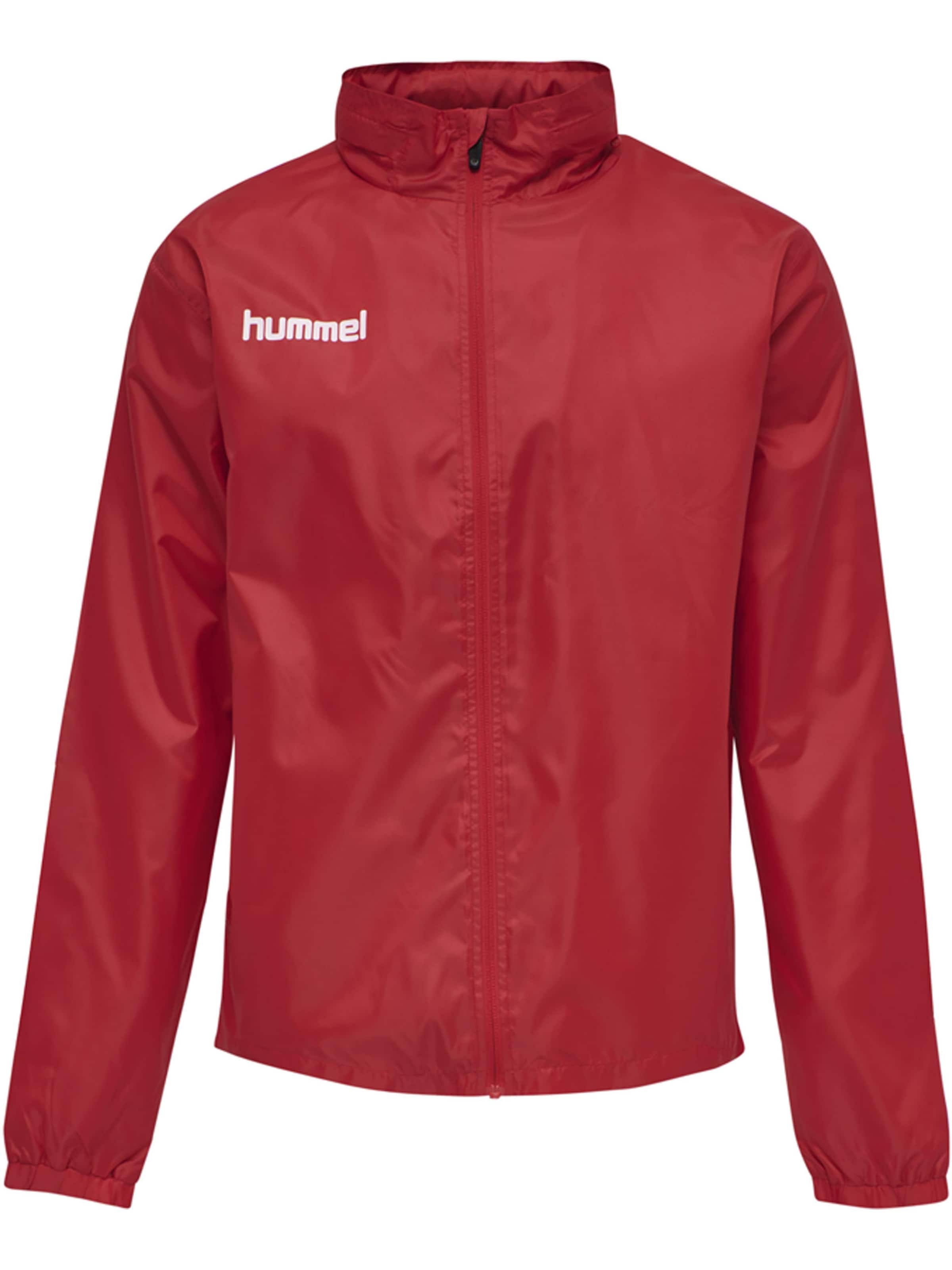 Hummel Sportjas in Rood: voorkant