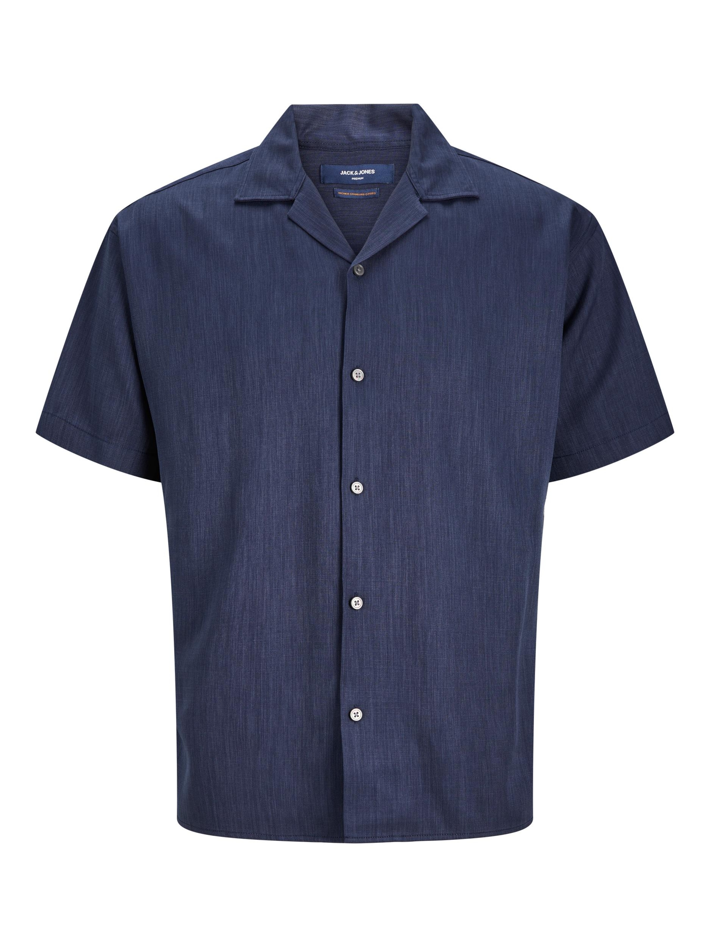 JACK & JONES Klasický střih Košile 'Jude' – modrá: přední strana