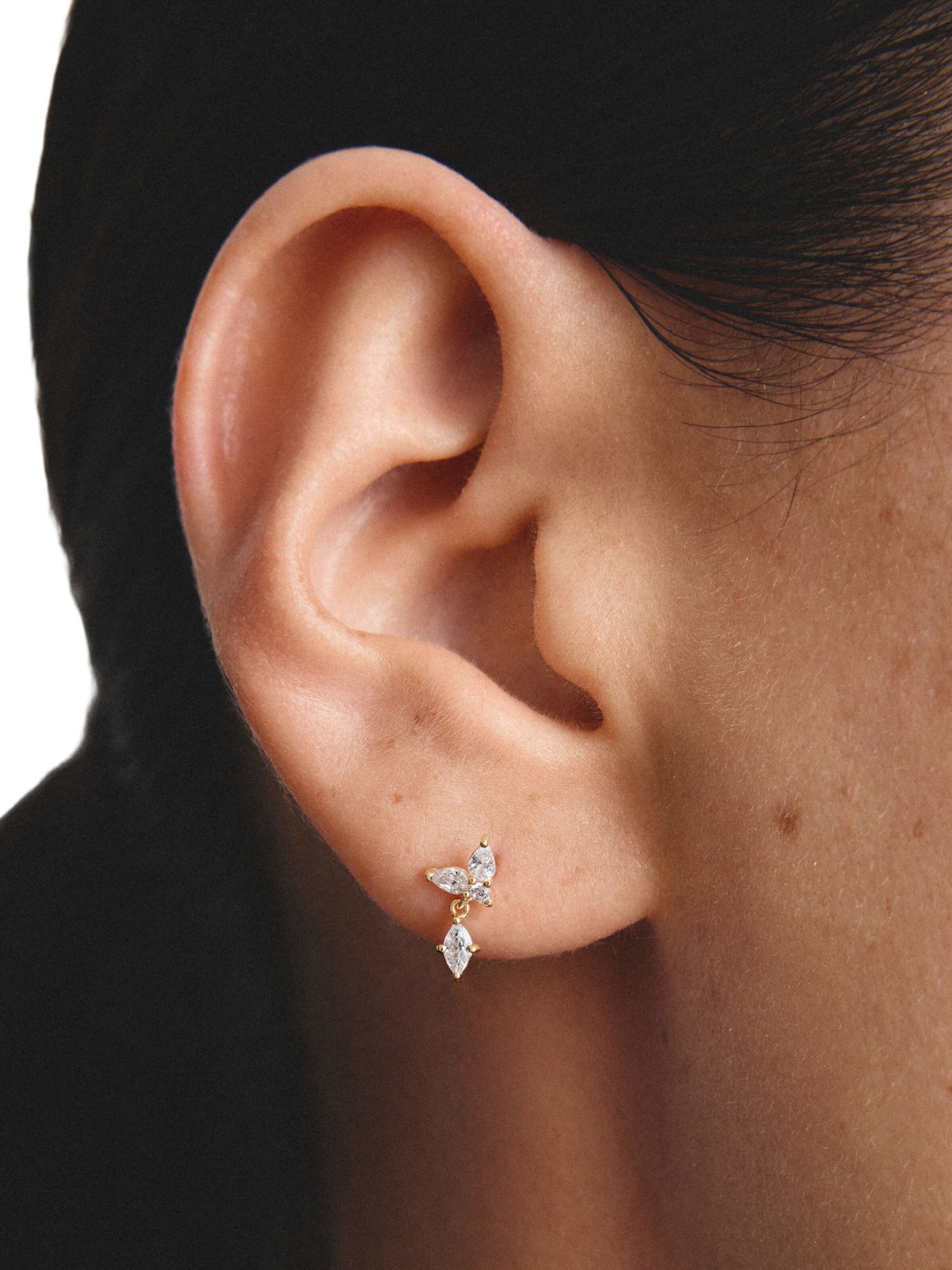 Thomas Sabo Earrings in Gold: front