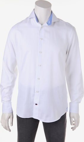 Tommy Hilfiger Tailored Button Up Shirt in L in White: front