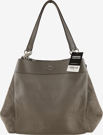 COACH Handtasche gross Leder One Size in Grau: Vorderseite