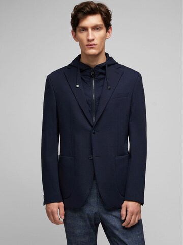 HECHTER PARIS Regular fit Suit Jacket in Blue: front