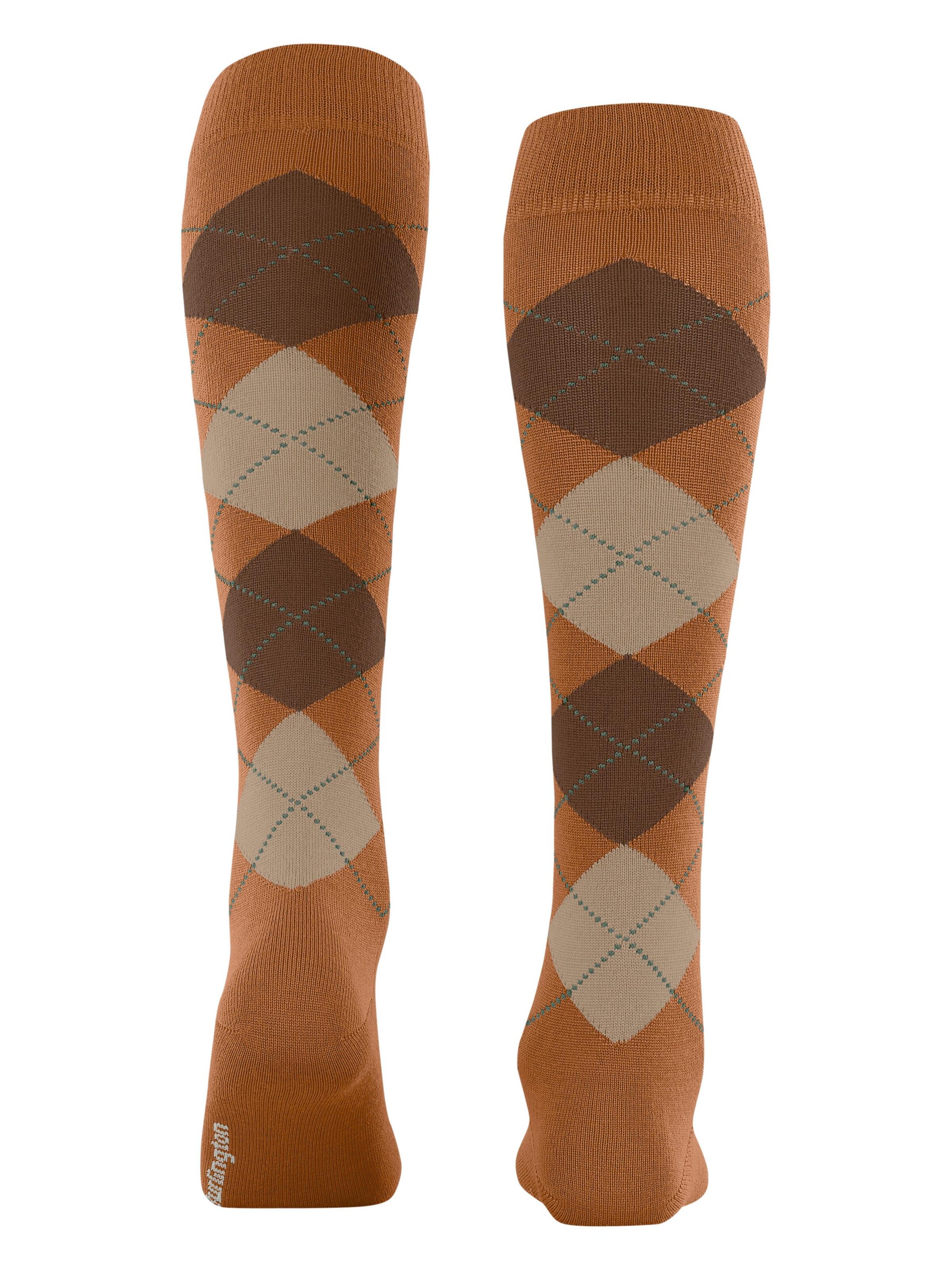 BURLINGTON Overknee Strümpfe 'Marylebone'‌‌‌‌ in Braun