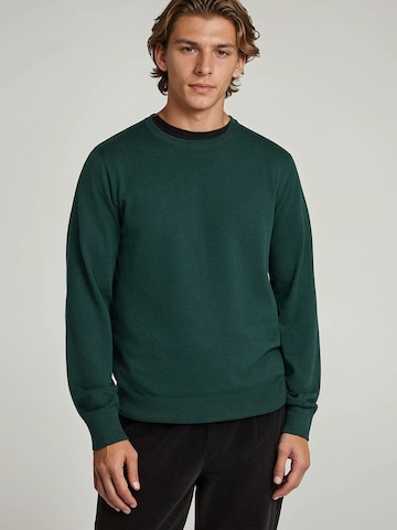 Pull-over Funky Buddha en vert : devant