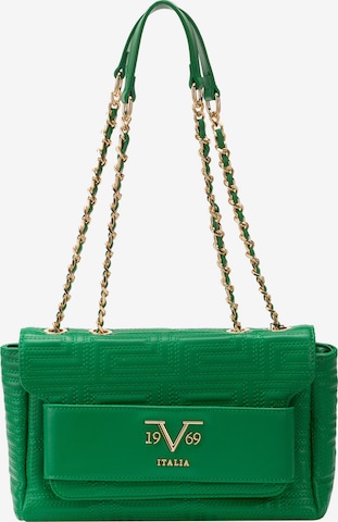 19V69 ITALIA Shoulder Bag 'Gaia Ornmt' in Green: front
