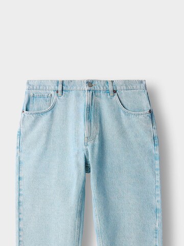 Burocs Flared Jeans 'Tony Open Hem' in Blue