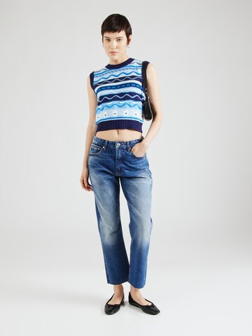 TOPSHOP Regular Jeans in Blau