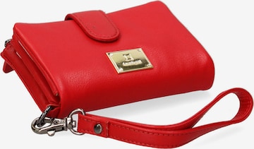 Laura Biagiotti Portemonnaie in Rot: Vorderseite