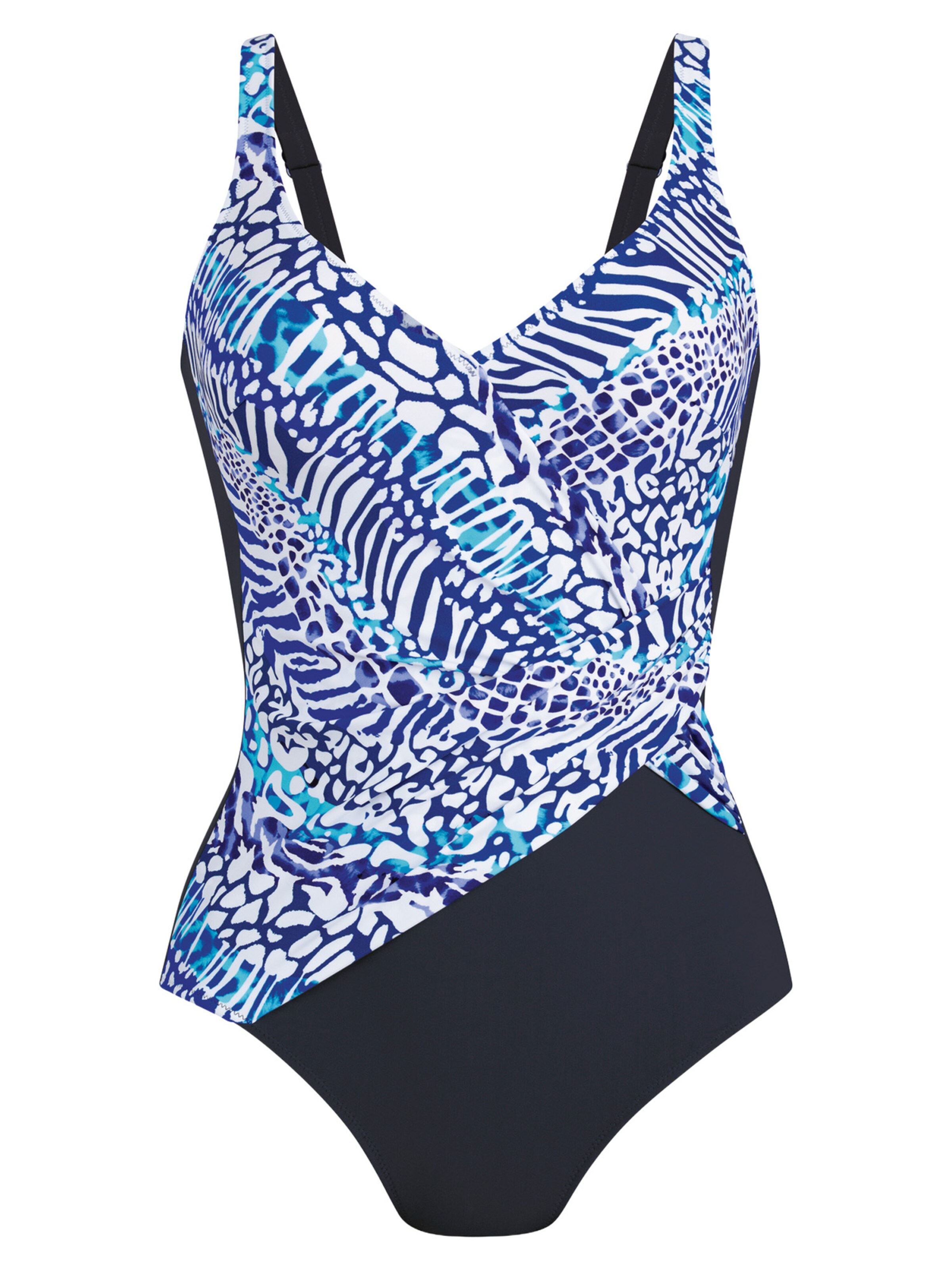 ANITA Badpak 'Ocean Boulevard' in Blauw: voorkant