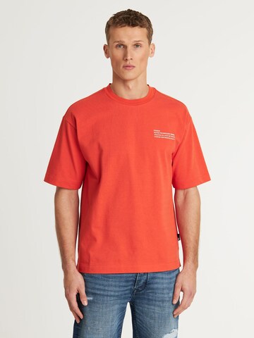 T-Shirt 'Stream' CHASIN' en rouge