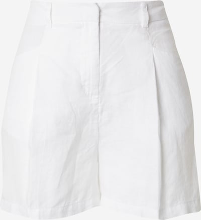UNITED COLORS OF BENETTON Pantalon à pince en blanc, Vue avec produit