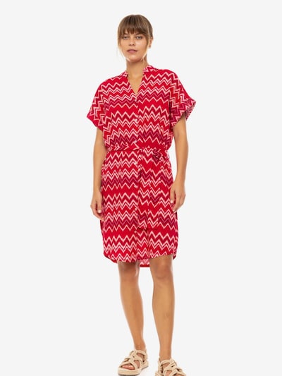 Pink Label Zomerjurk in 38 in de kleur Kersrood, Productweergave