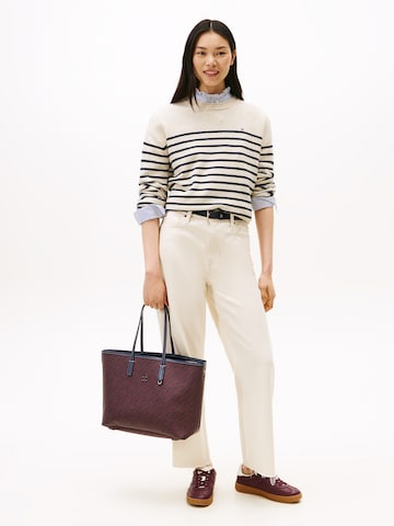 TOMMY HILFIGER Shopper - Červená: predná strana