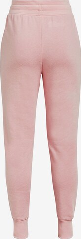 UNDER ARMOUR Tapered Workout Pants 'Rival' in Pink