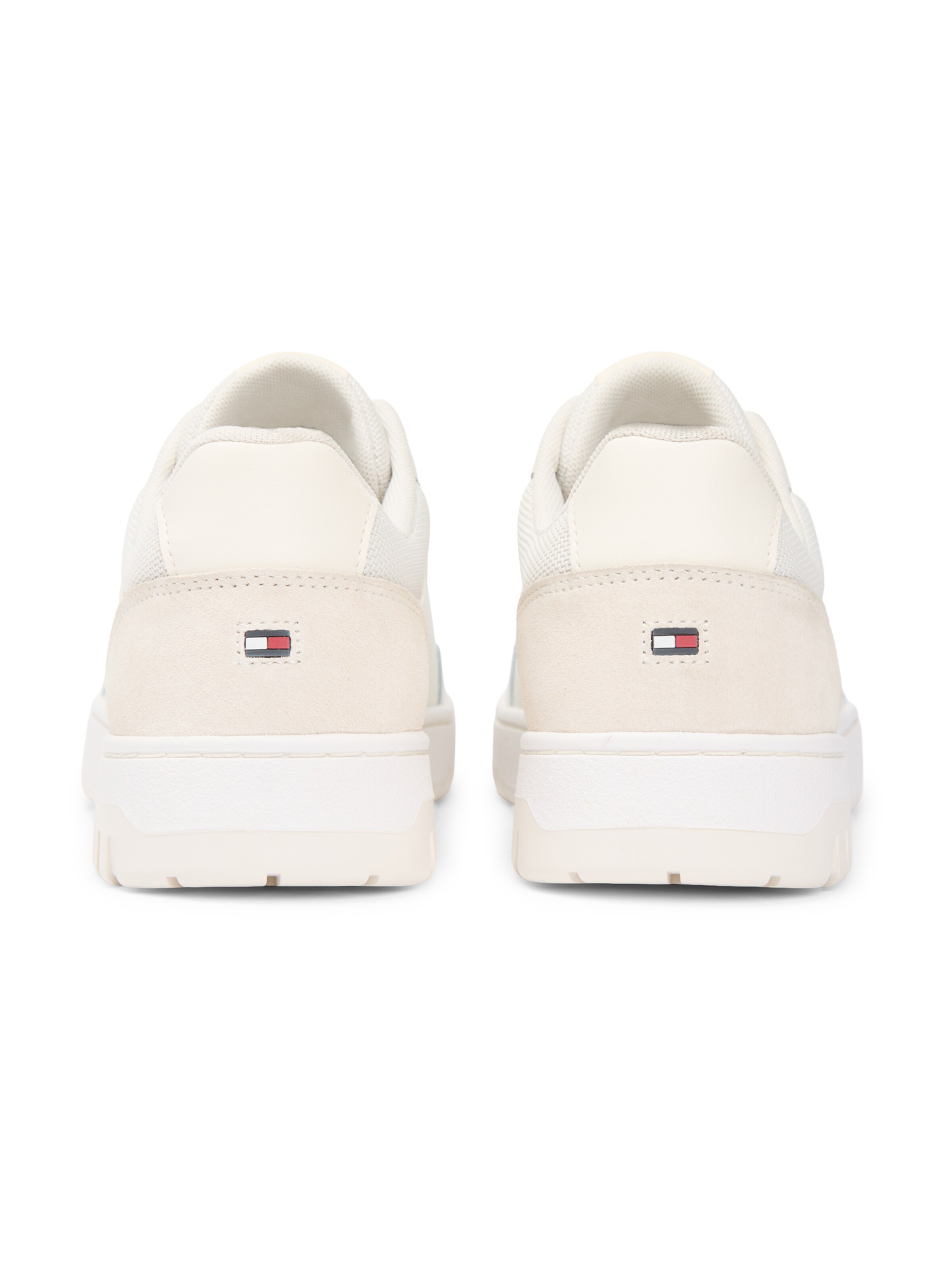 TOMMY HILFIGER Nizke superge 'BASKET CORE LITE' | bela barva: zadnja stran