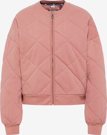 DreiMaster Vintage Sweatjacke in Pink: predná strana