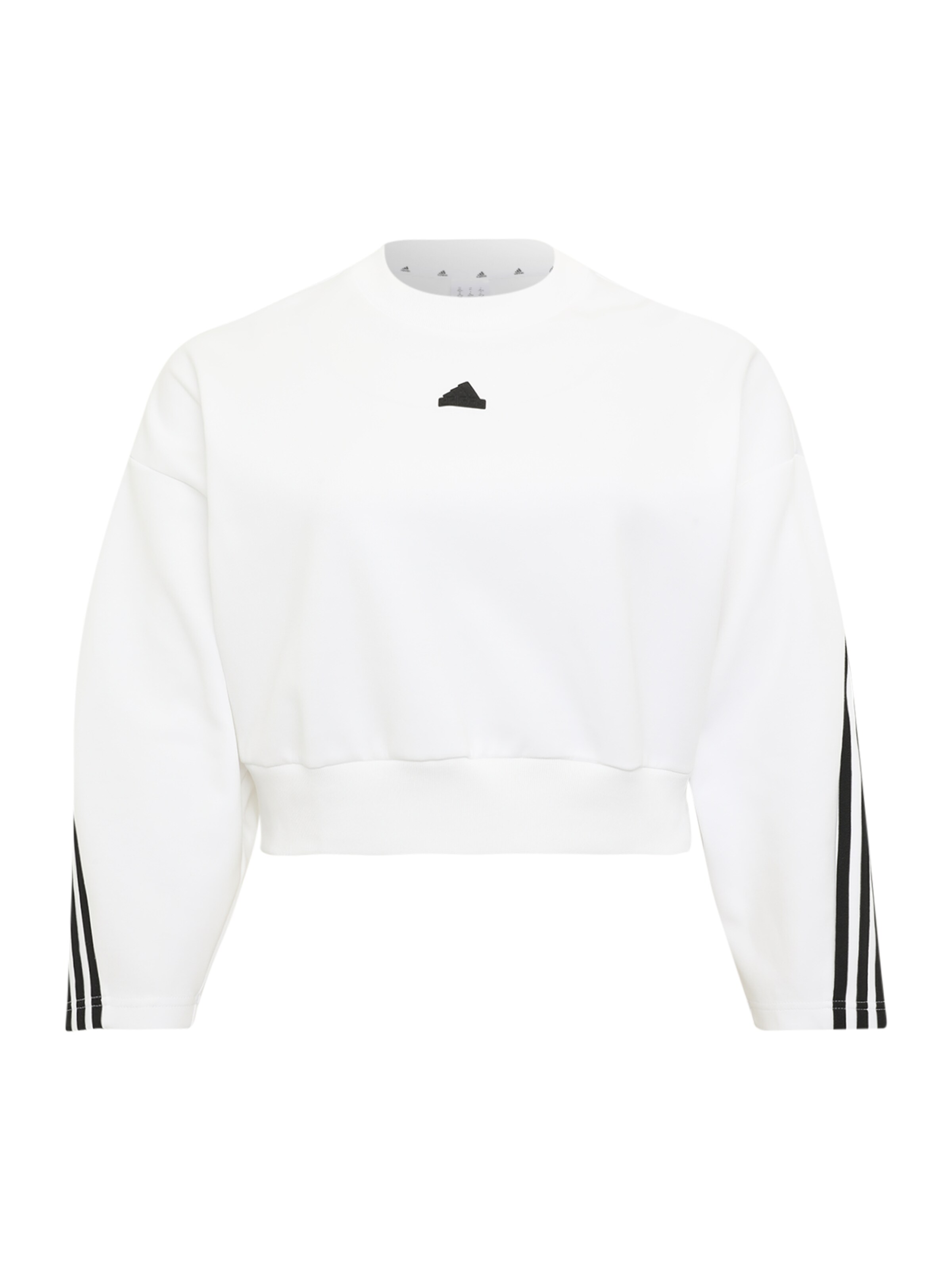 ADIDAS SPORTSWEAR Αθλητική μπλούζα φούτερ 'Future Icons 3' σε λευκό: μπροστά