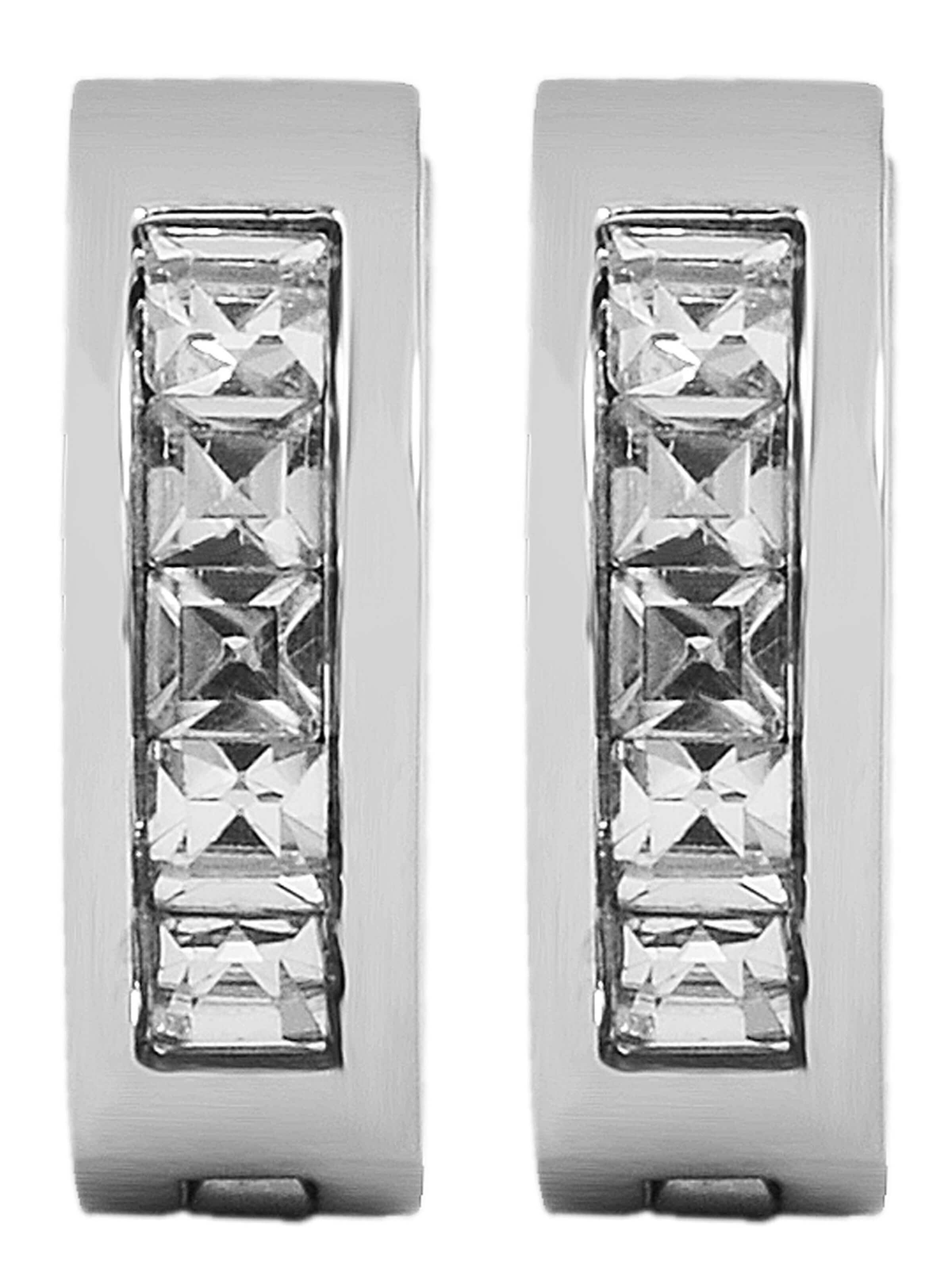 Akzent Earrings 'Zolile, langlebig' in Silver: front