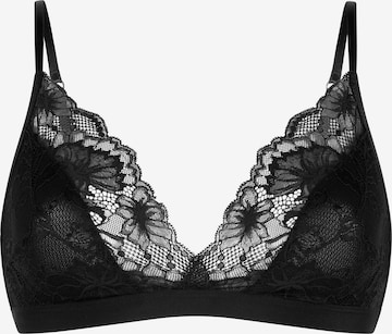 juoda Hunkemöller Trikampė Liemenėlė 'STORMI': priekis