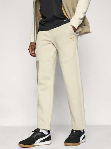 PUMA Szabványos Sportnadrágok 'OM PUMATECH' - bézs