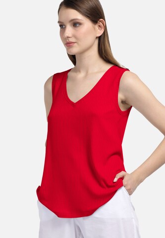 HELMIDGE Top in Red