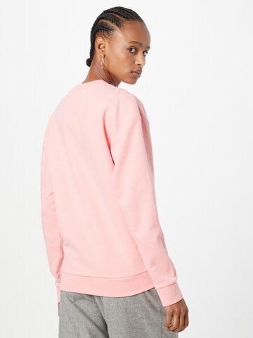 HUGO Red Sweatshirt 'Easy Crew' in Pink