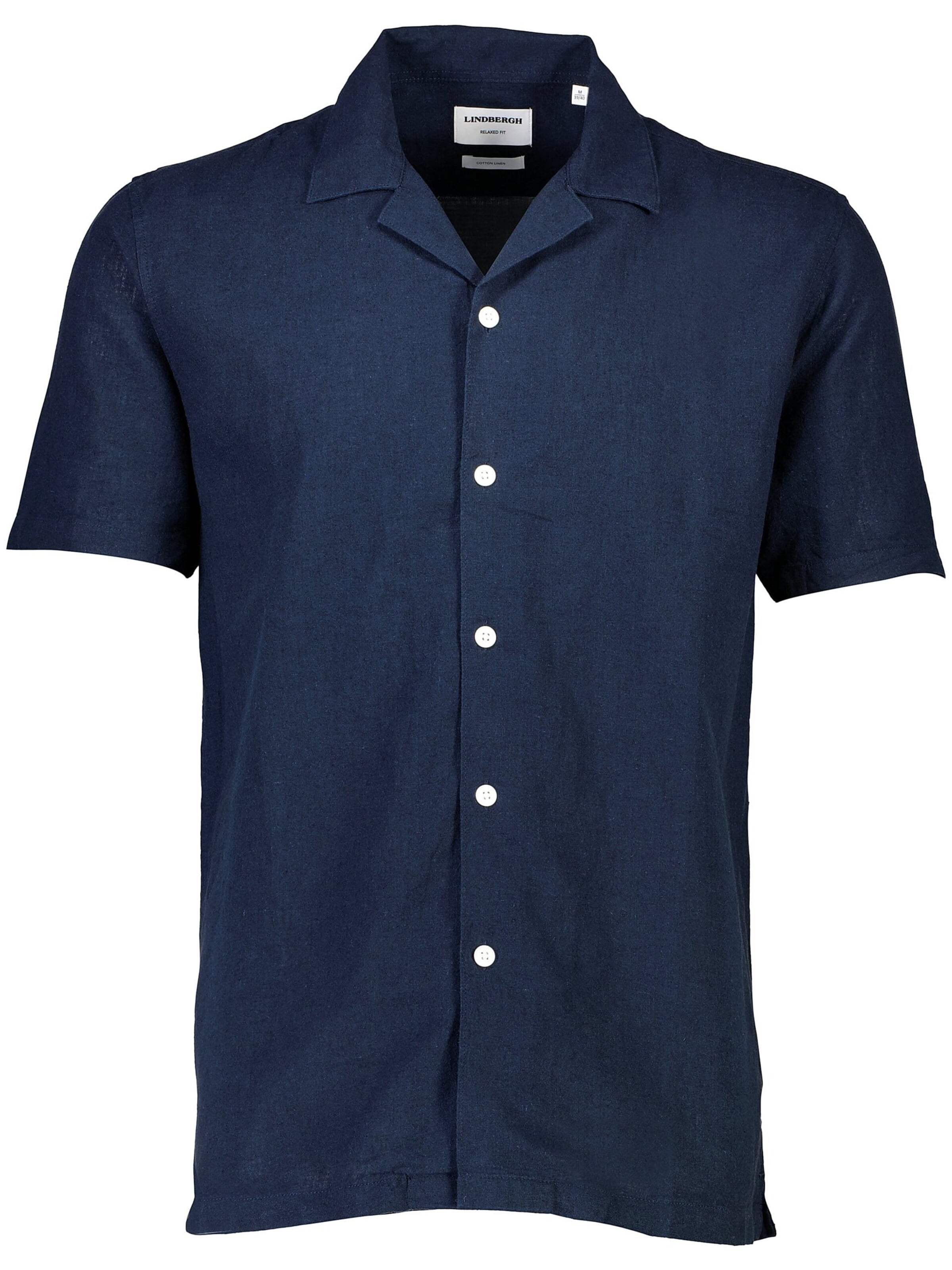 Lindbergh Regular fit Button Up Shirt in Blue: front