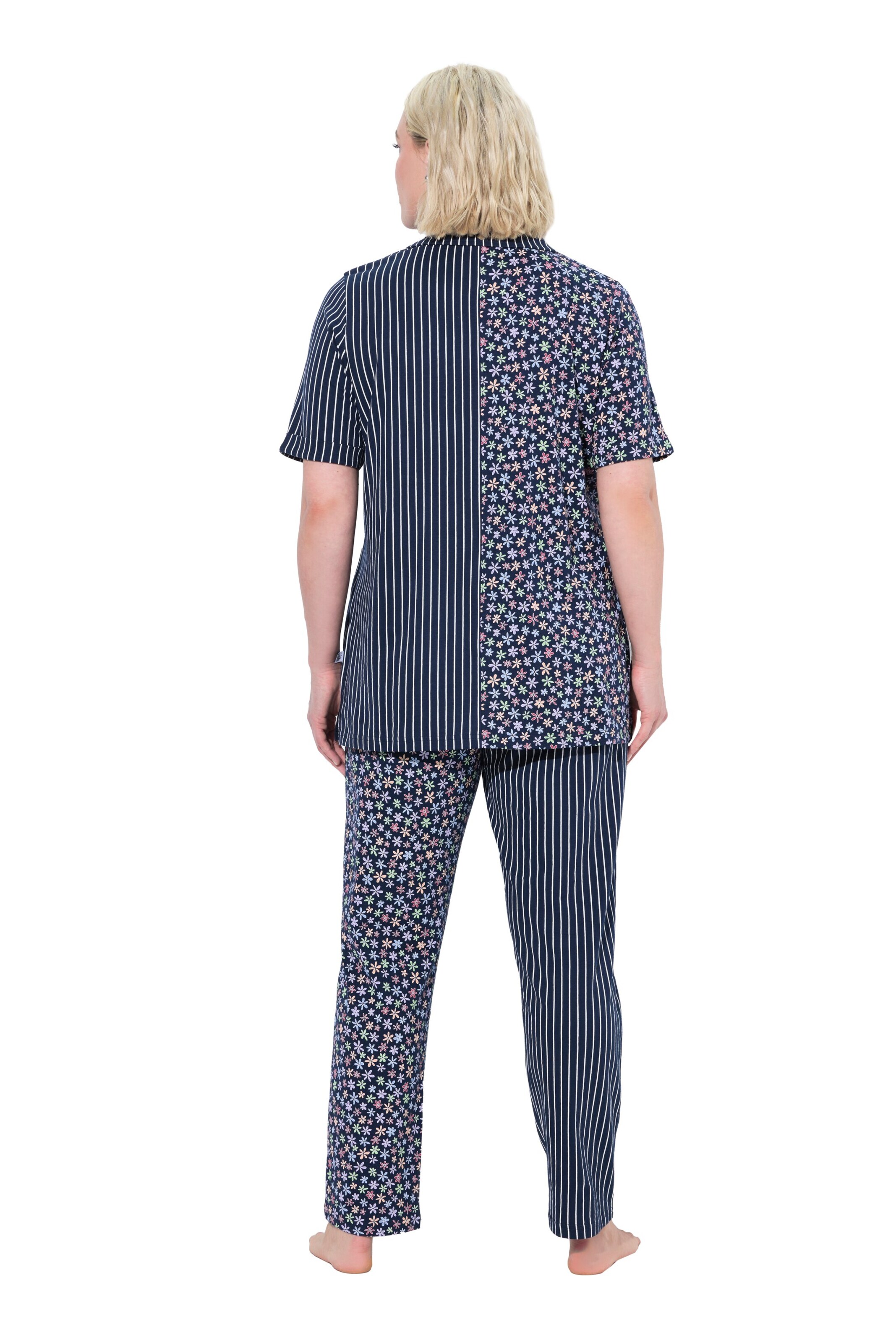 Ulla Popken Pajama in Blue