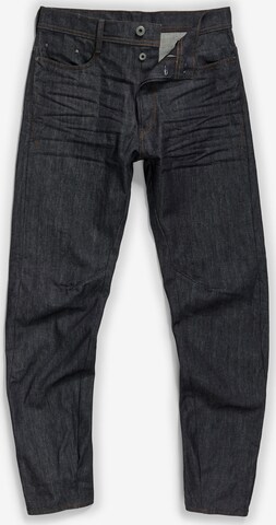 Regular Jean G-Star RAW en bleu : devant