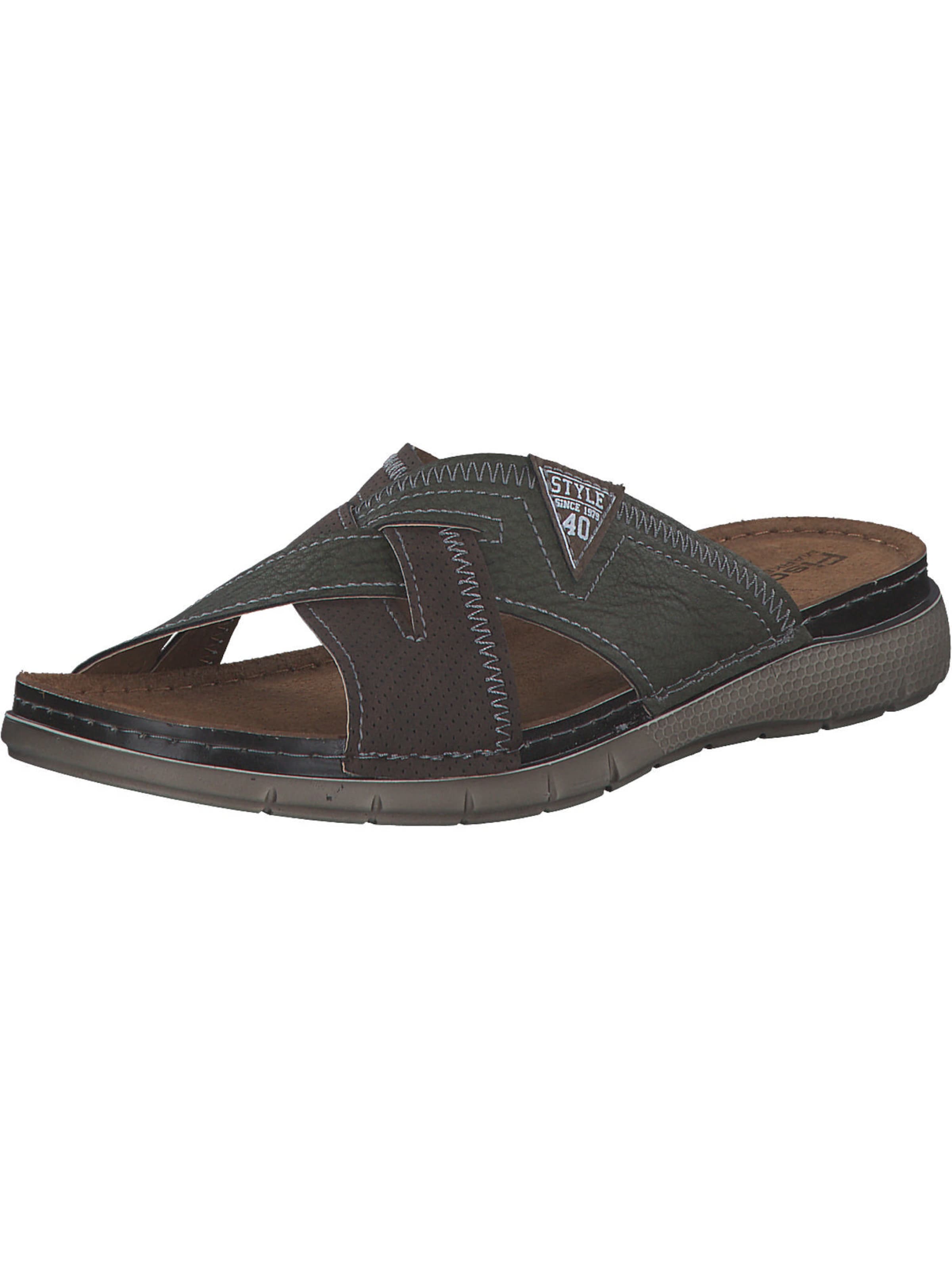 FISCHER Mules in Brown: front