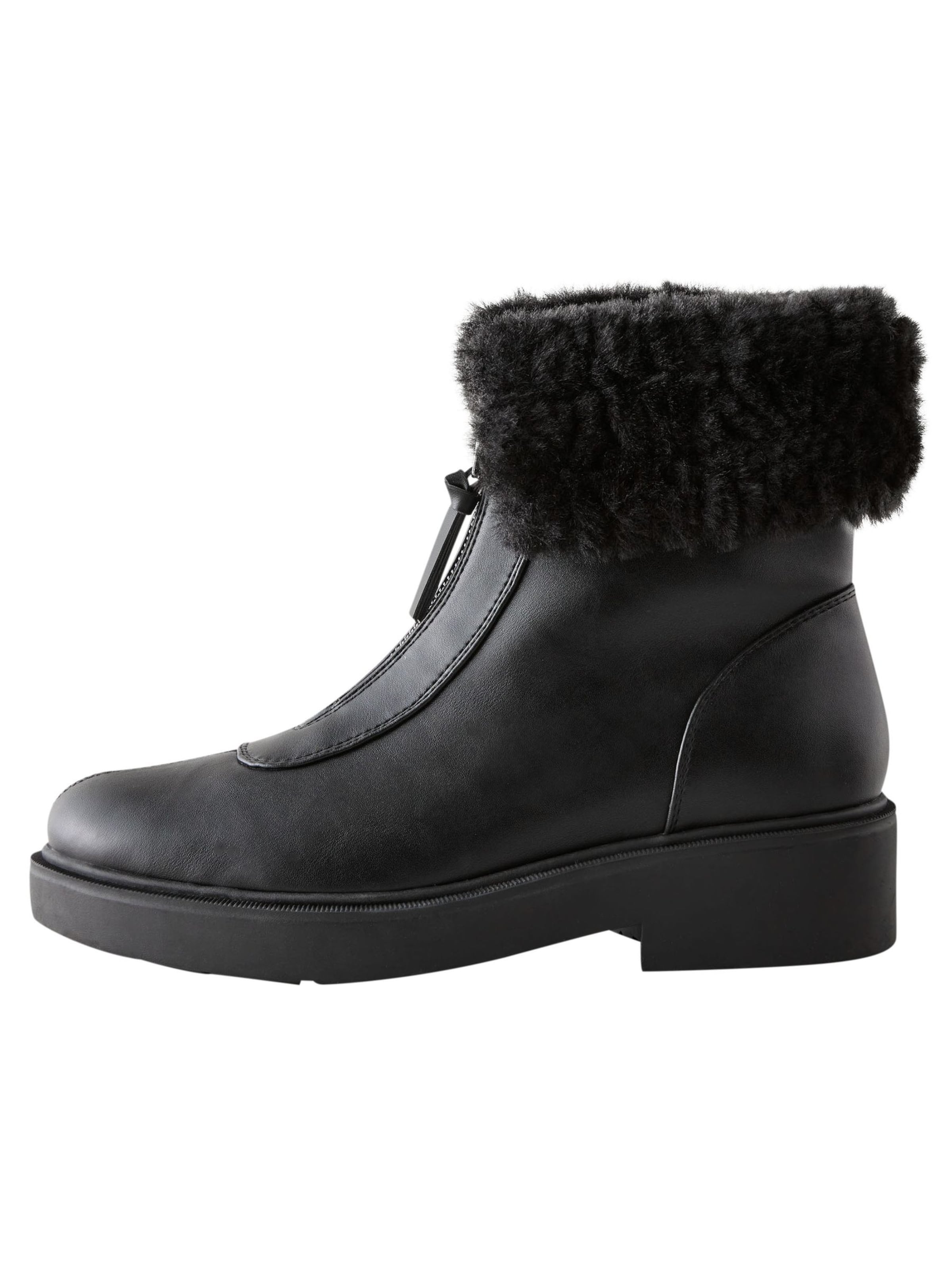 Next Stiefelette 'Forever Comfort' in Schwarz: Vorderseite