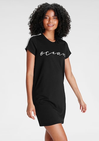 OCEAN SPORTSWEAR Sportkleid in Schwarz: predná strana