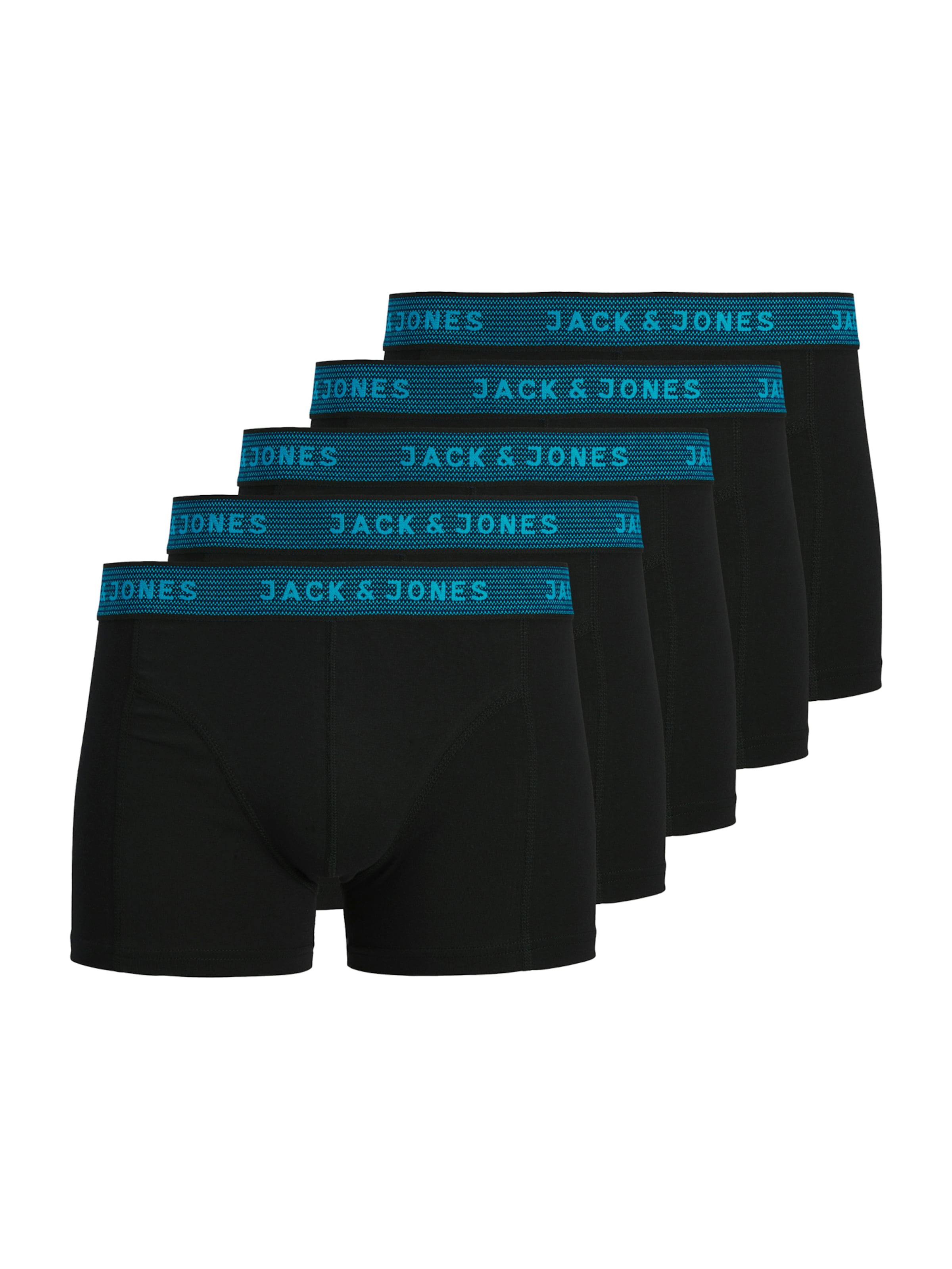 JACK & JONES Boksershorts i sort: forside