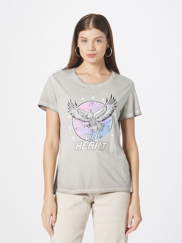 Key Largo T-shirt 'TWILIGHT' i grå: framsida