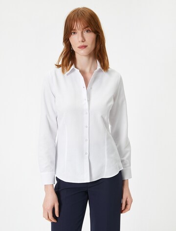 Koton Bluse in Weiß: Vorderseite