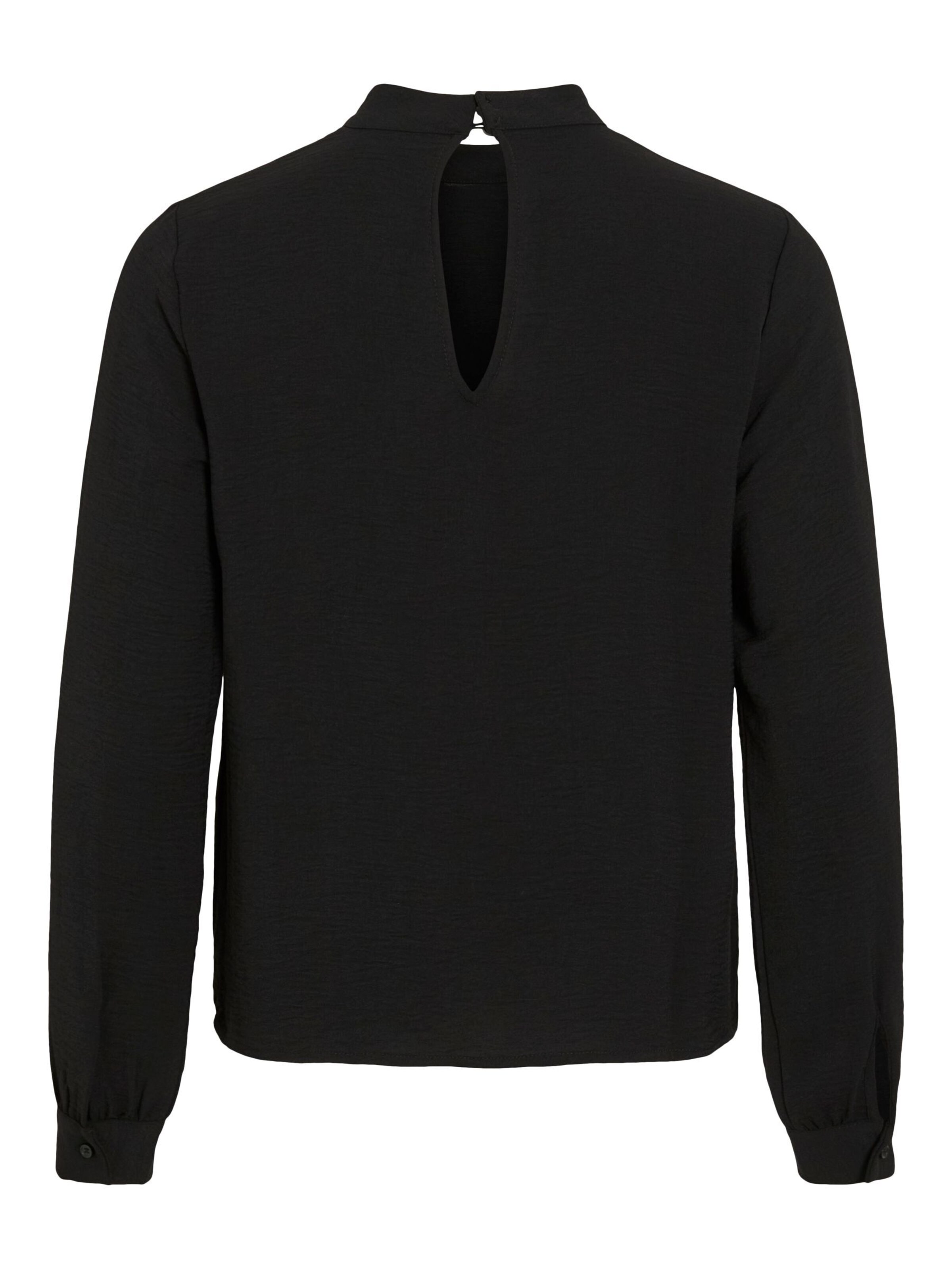 VILA Bluse in Schwarz