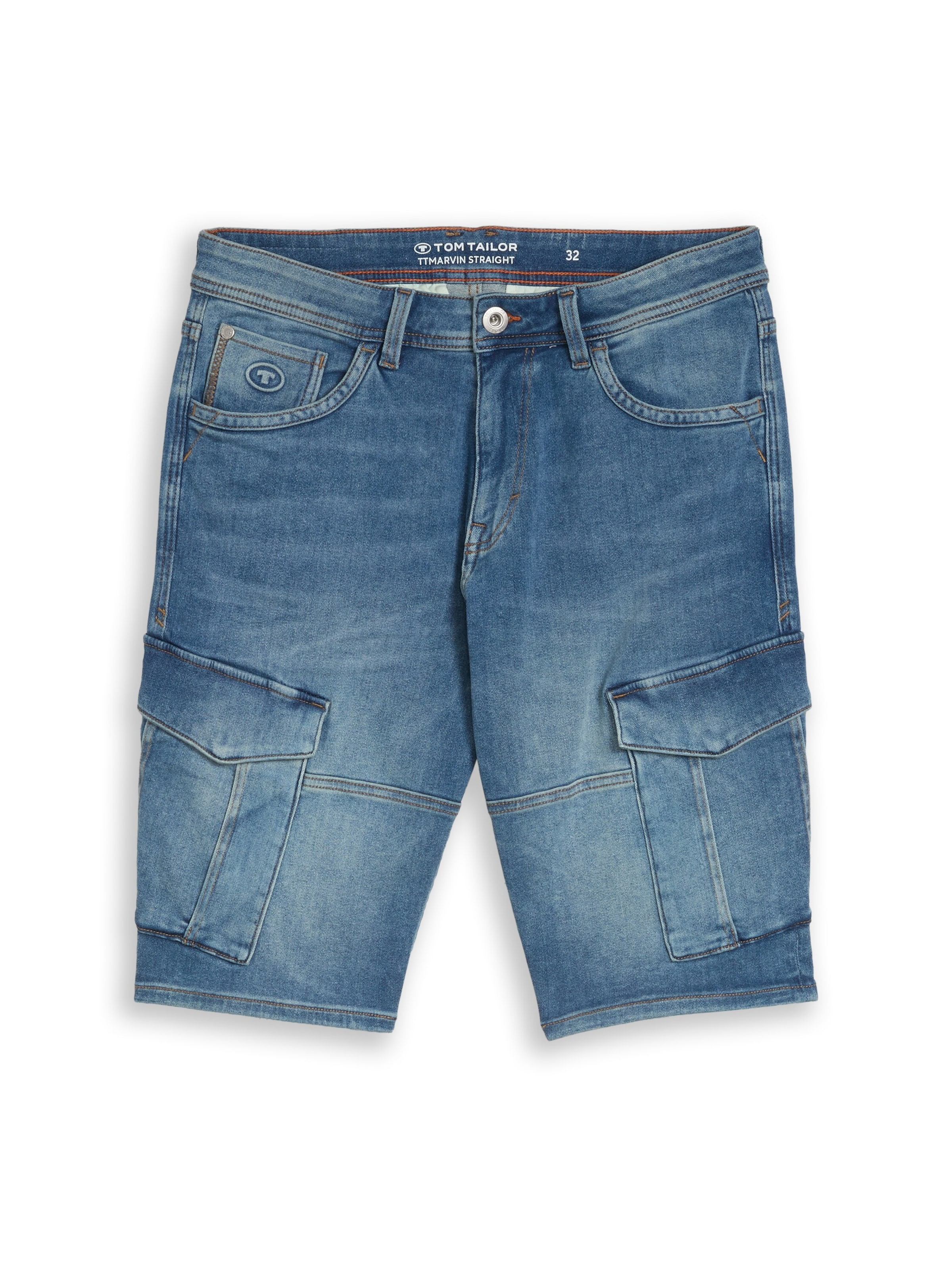 TOM TAILOR regular Cargojeans 'MARVIN' i blå: forside
