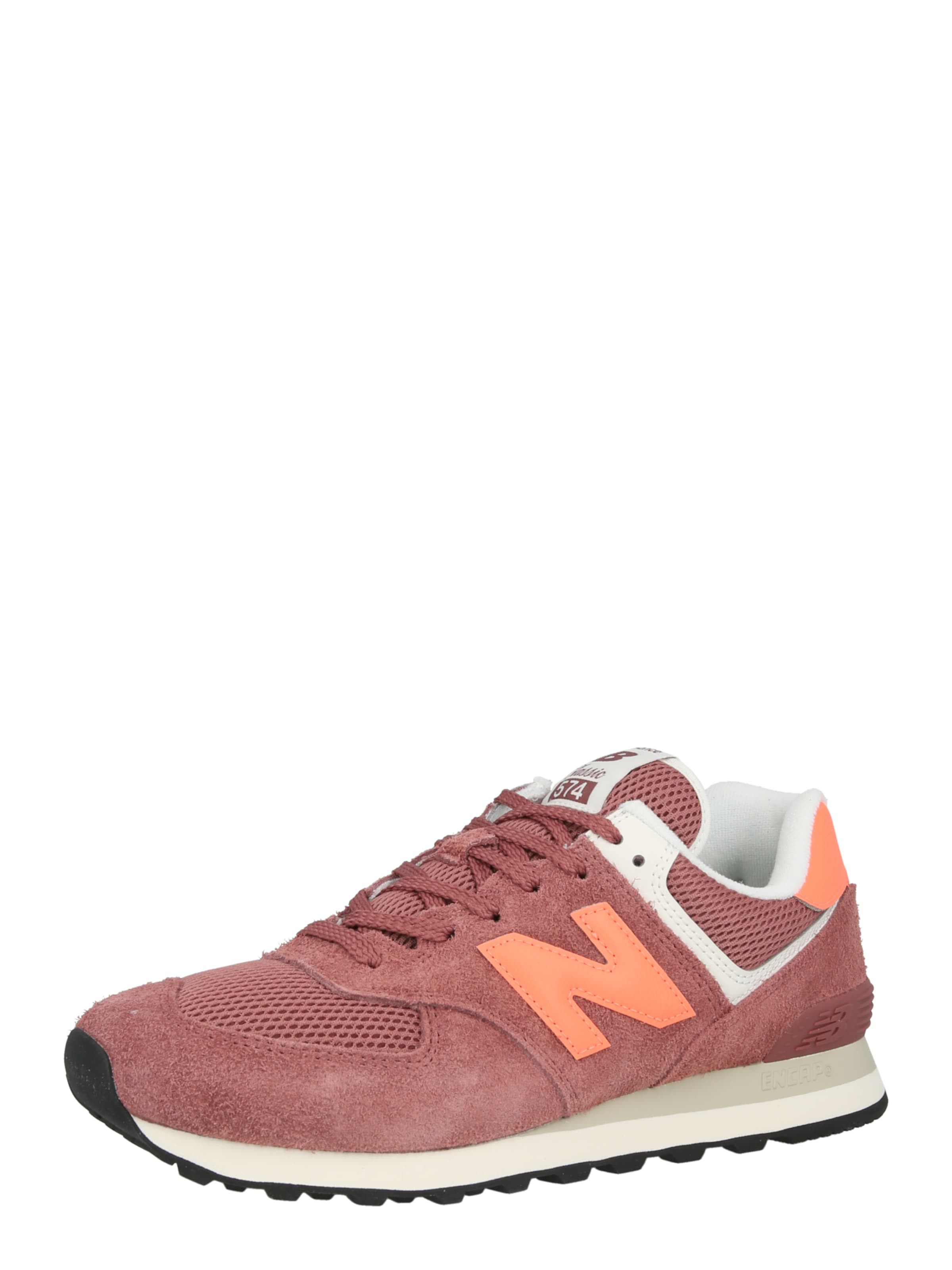new balance - Zapatillas deportivas bajas '574' en rojo: frente
