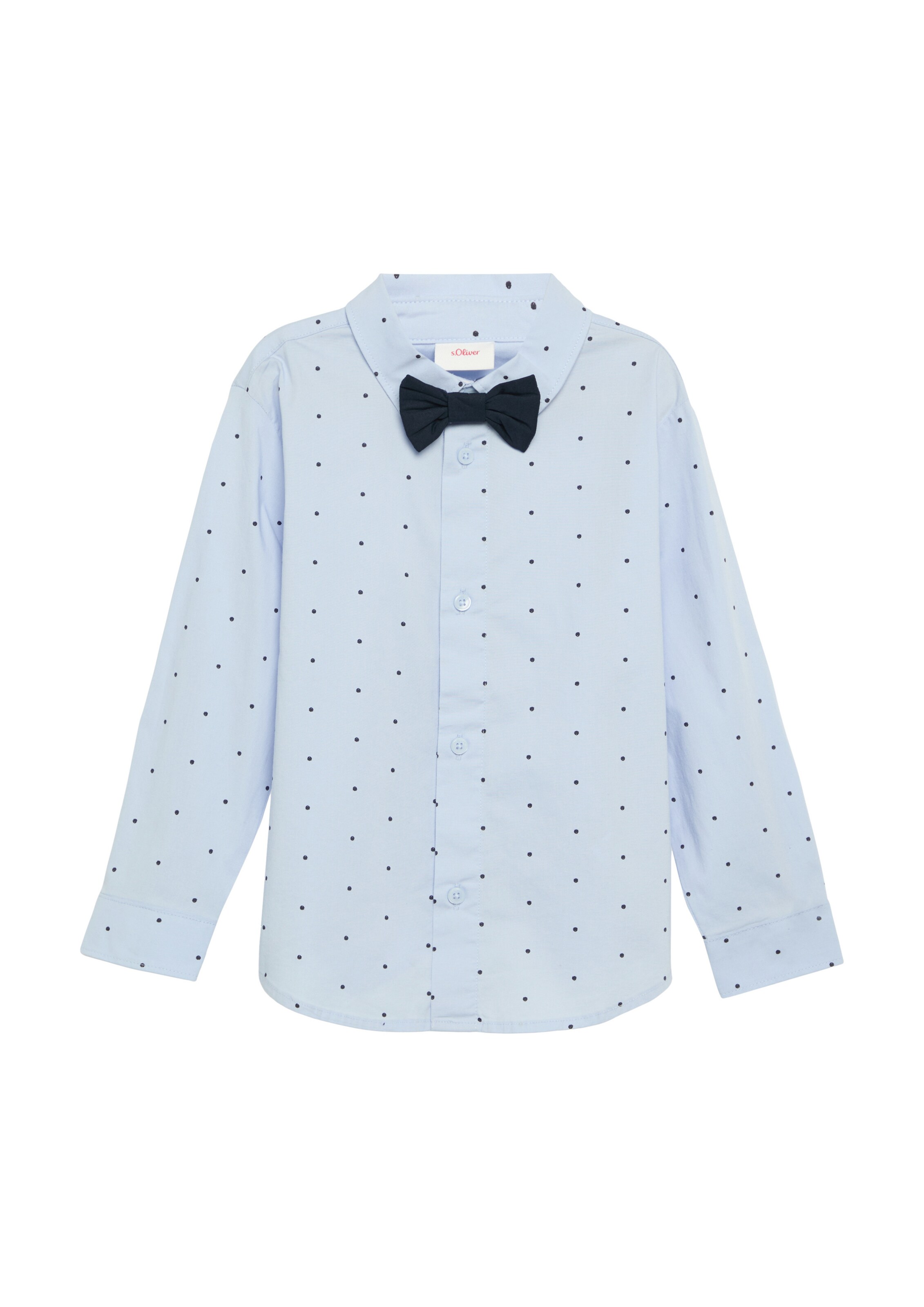 s.Oliver Button up shirt in Blue: front
