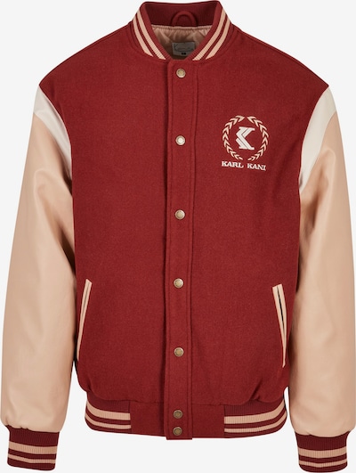 Karl Kani Välikausitakki värissä beige / punainen, Tuotenäkymä