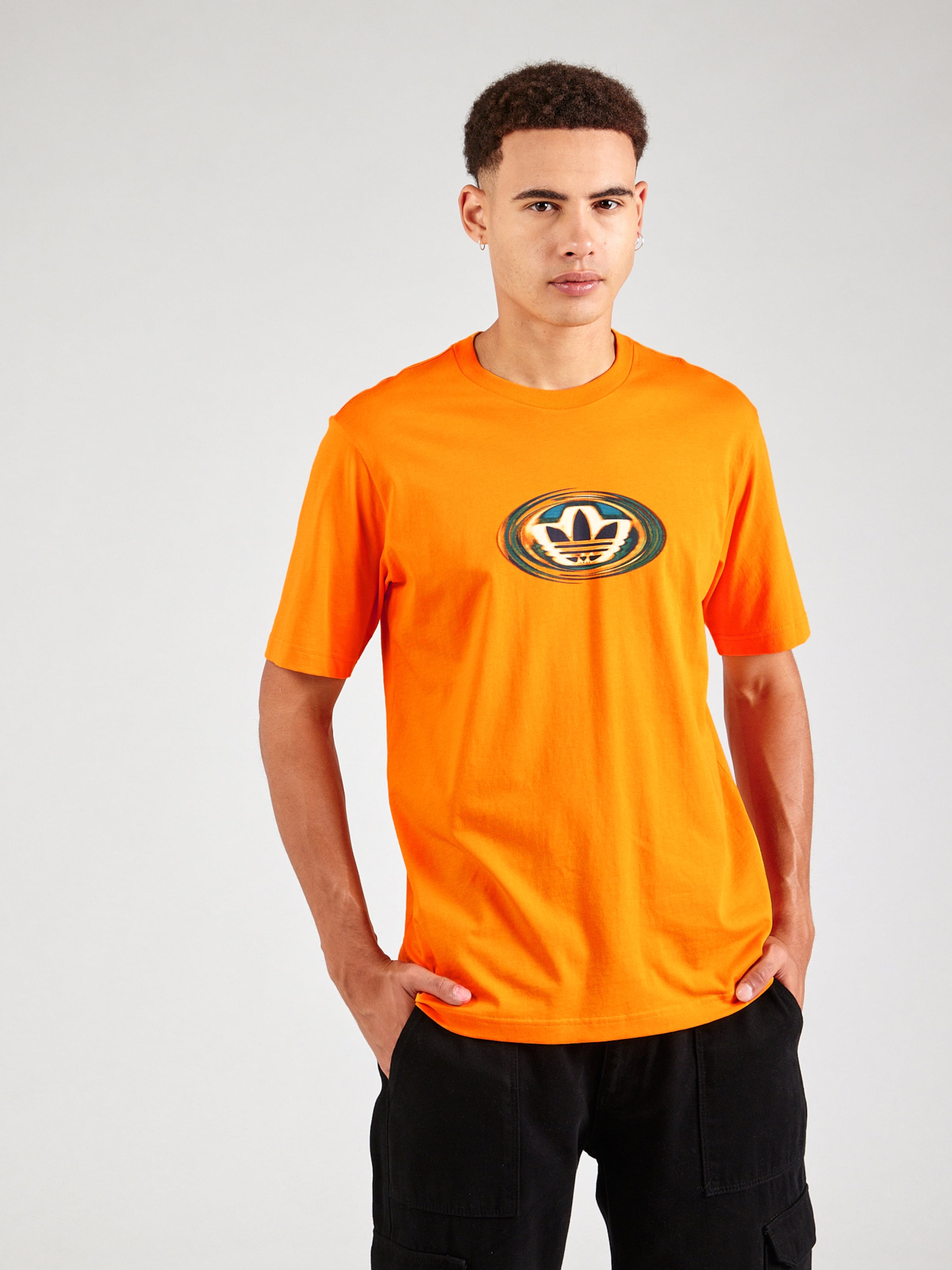 ADIDAS ORIGINALS Camiseta 90s GFX en Naranja ABOUT YOU