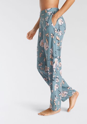 SCHIESSER Pyjamabroek in Blauw