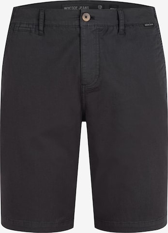 INDICODE JEANS Trousers 'Bjerre' in Black: front