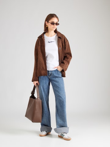 Pepe Jeans Tričko – bílá