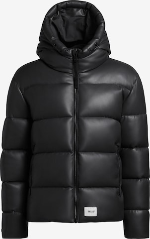 khujo Winterjacke 'Coen' in Schwarz: Vorderseite