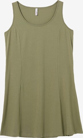 SHEEGO Dress in Green: front