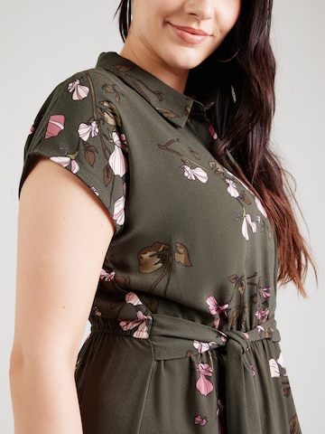 Vero Moda Curve Платье-рубашка 'VMNEWHALLIE' в Серый