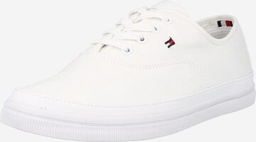 TOMMY HILFIGER Låg sneaker 'Kesha' i vit: framsida